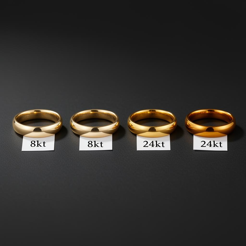 Wat betekent 8, 14, 18 of 24 karaat goud?