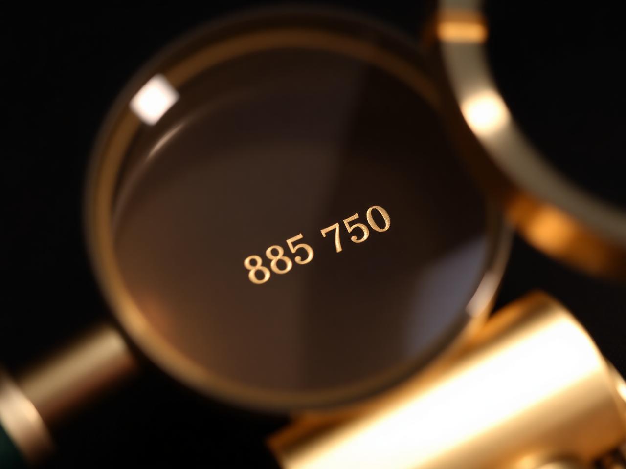 Verschil gehalteteken en verantwoordelijkheidsteken — keurtekens op gouden ring, Goud Inkoop Volendam