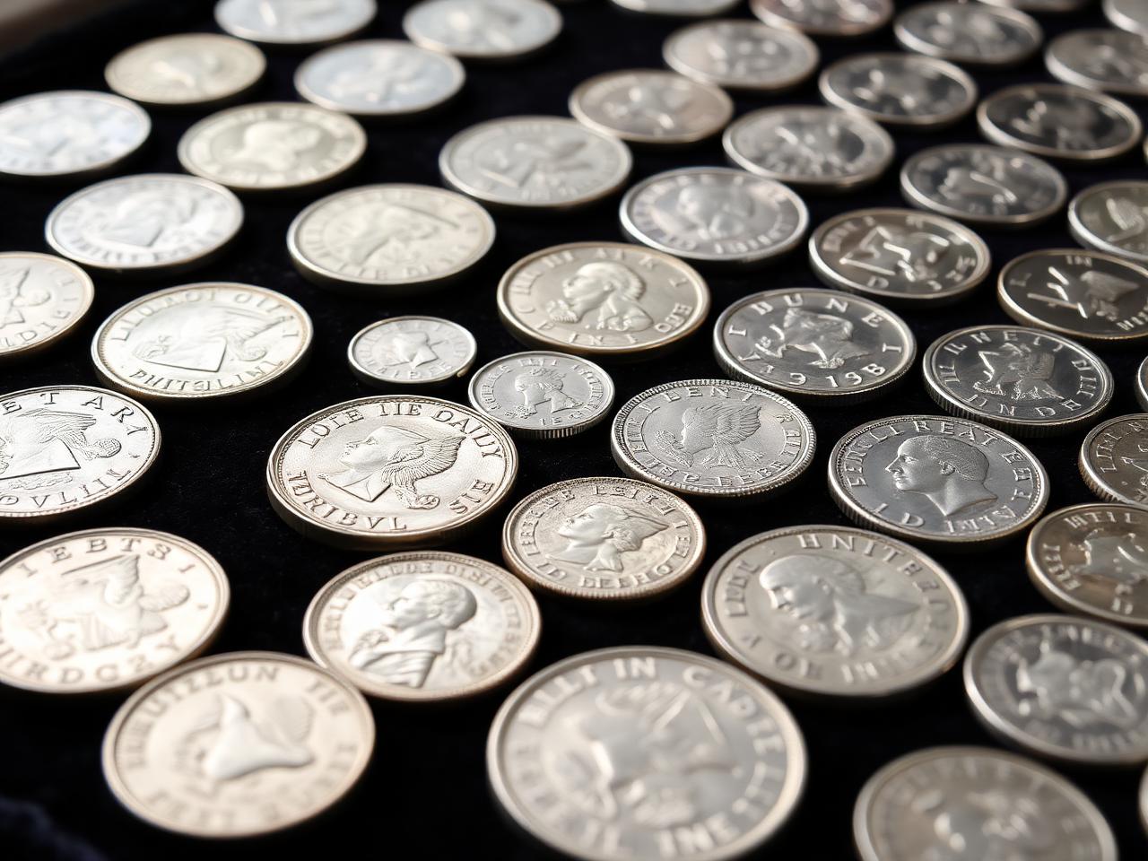 Zilveren munten verkopen in Volendam — collectie zilveren beleggingsmunten klaar voor taxatie